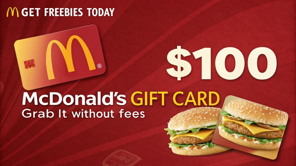 McDonald’s Gift Card 2025 – How to Claim Free Codes Easily